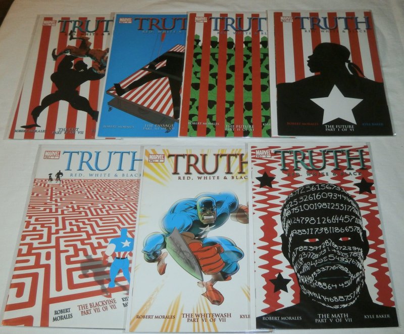 Truth: Red, White and Black #1-7 (complete set) Morales/Baker, Isaiah Bradley