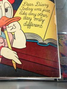 Dell Four Color 600 Daisy Duck Diary (#1)  GD/VG (Nov. 1954)