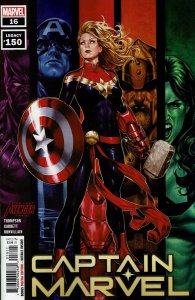 Captain Marvel (11th Series) #16 FN ; Marvel | 150 The Last Avenger 5