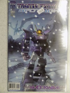 TRANDFORMERS SPOTLIGHT SHOCKWAVE # 1 CVR B