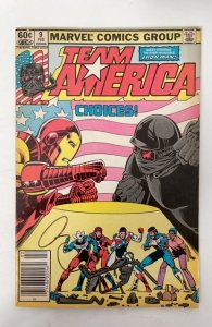 Team America #9 Newsstand Edition (1983)