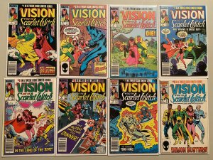 Vision Scarlet Witch set #1-12 2nd Series all 12 different books 6.0 FN (1985)
