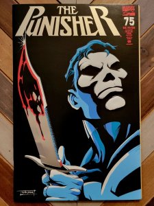 PUNISHER #75 (Marvel 1993) VF+ 8.5 Embossed Foil-Enhanced Cover by Steve Geiger
