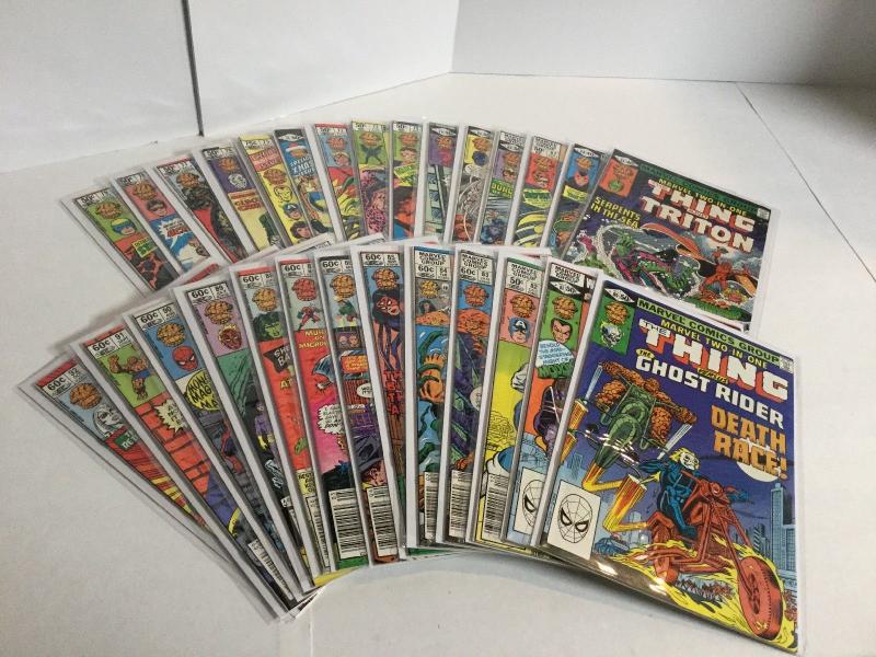 Marvel Two-In-One 4-45 47-92 Lot Vf+-Nm Very Fine+-Near Mint Marvel Comics A46