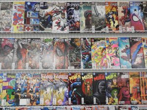 Huge Lot of 200+ Comics W/  Spiderman, Ghost Rider, +More! Avg VF Condition!