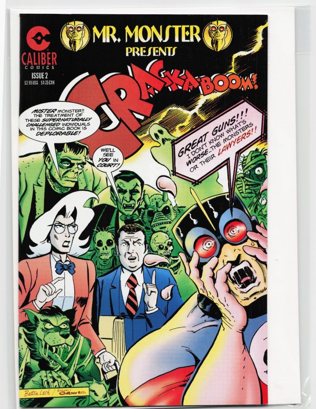 Mr. Monster Presents (Crack-A-Boom!) #2 (1997) Wolff & Byrd, Counselors of th...