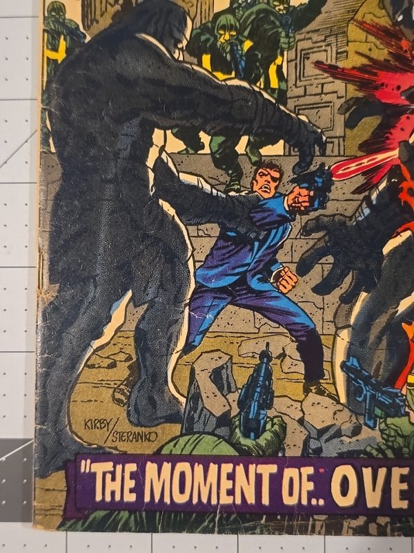 Strange Tales #151 ?-1st published artwork by Jim Steranko for Marvel Dec-1966