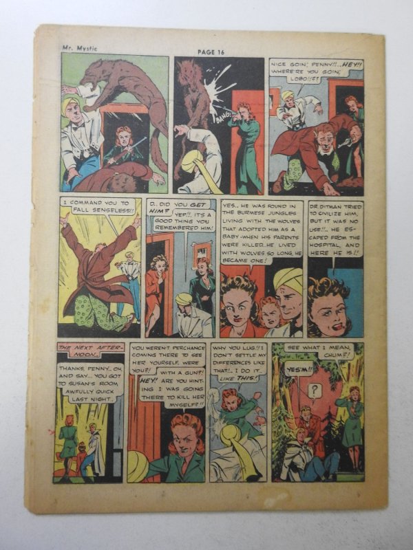The Spirit #116 (1942) Newsprint Comic Insert Rare!