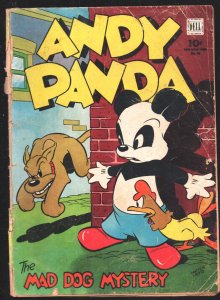 Andy Panda-Four Color Comics #85 1945-Dell-Mad Dog Mystery-Walter Lantz