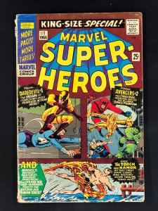 Marvel Super-Heroes King-Size Special (1966) GD/VG Daredevil Avengers