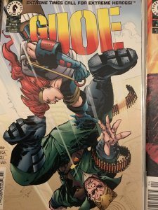 G.I. Joe #1, 2, 3, 4 set : Dark Horse 1995 mini VF/NM lot; Frank Miller 1 cover