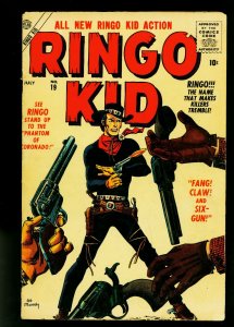 Ringo Kid #19 1957- Atlas Western- Maneely- Silver Age- VG-