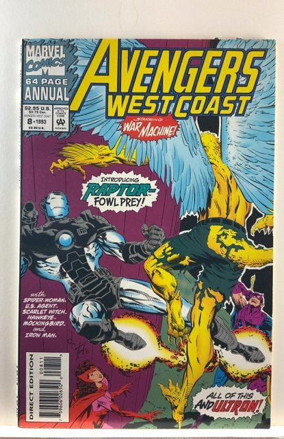 Avengers West Coast Annual #8 (1993)