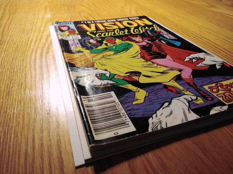 Read online The Vision and the Scarlet Witch (1985) comic - Issue #1