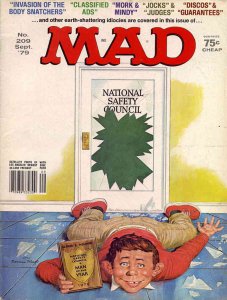 Mad #209 VG ; E.C | low grade comic September 1979 magazine