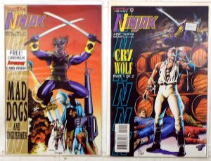 Ninjak Lot of 2 #13, 14 (1995) Valiant Comics 1st Print Comic Books
