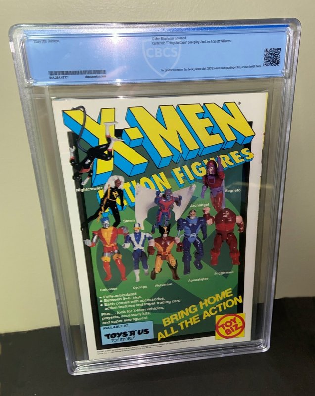 X-Men #1 (CBCS 9.8 NM-MT)  Cover C (1st Omega Red Cameo)  1991