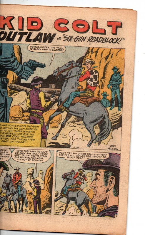 Kid Colt Outlaw #64 - Western - 1956 - GD