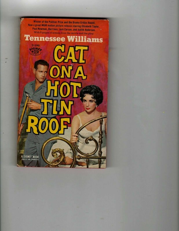 3 Books Cat on a Hot Tin Roof Dust of Death Hank Aaron 714 and Beyond! JK14