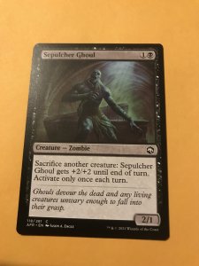 SEPULCHER GHOUL : Magic the Gathering MtG / Adventures in Forgotten Realms