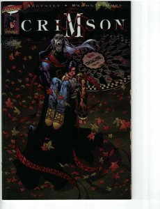 Crimson #1 american entertainment exclusive variant w/manufacturing error letter