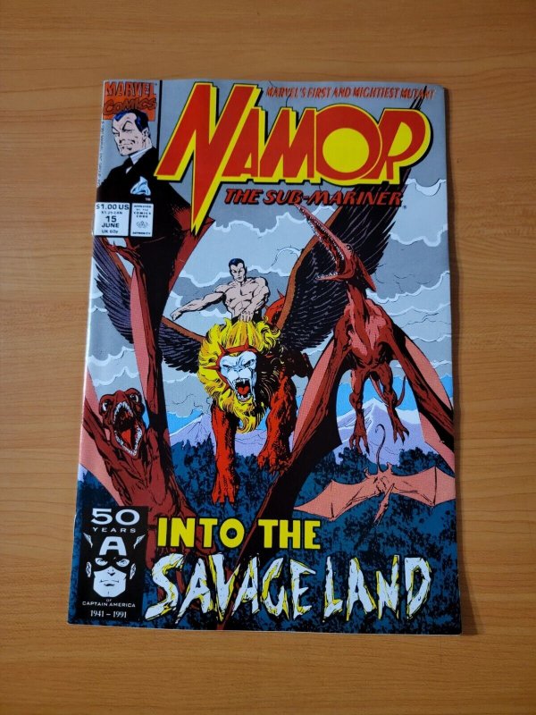 Namor The Sub-Mariner #15 Direct Market Edition ~ NEAR MINT NM ~ 1991 Marvel