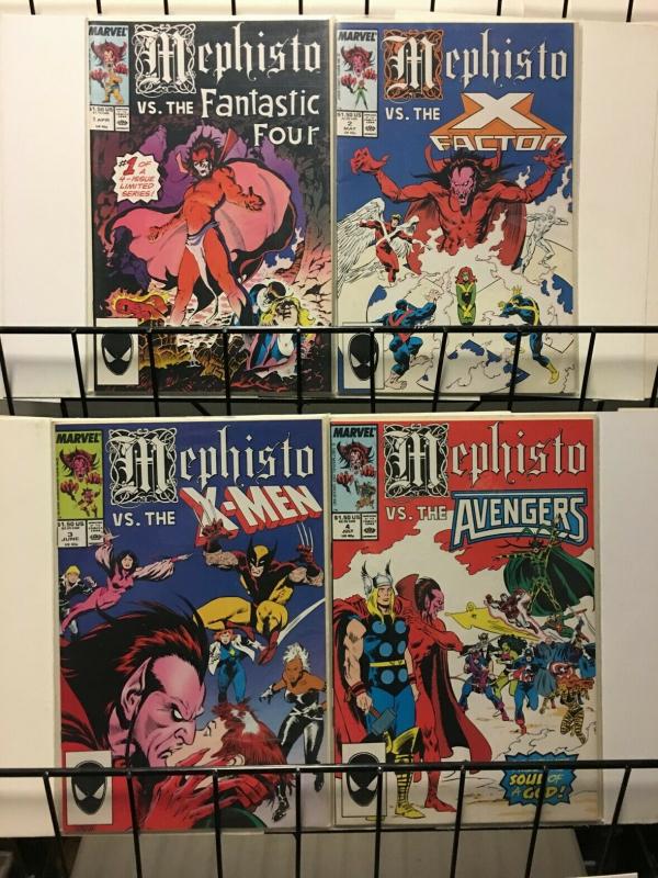 MEPHISTO VS... 1-4  JOHN BUSCEMA  complete series!