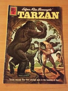 Edgar Rice Burroughs Tarzan #129 ~ VERY GOOD VG ~ 1962 Dell COMICS