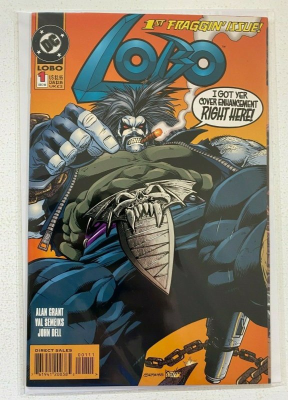 Lobo #1 DC 2nd Series 8.0 VF (1993)