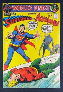 World’s Finest (1941) #203 FN/VF (7.0) Neal Adams Cover Superman Aquaman