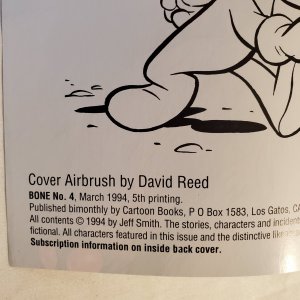 Bone 4 Very Fine 5th printing