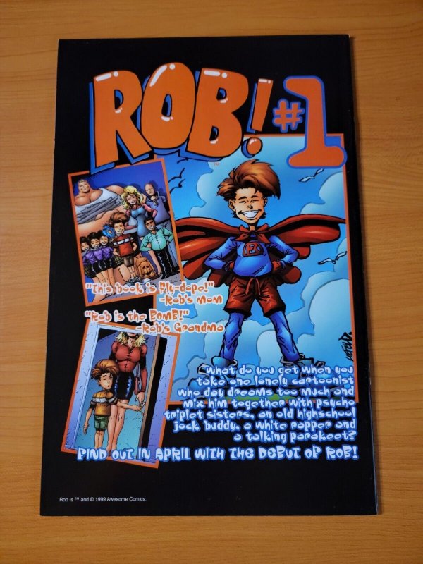 Avengelyne #1 C Pat Lee Variant Cover  ~ NEAR MINT NM ~ 1999 Awesome Comics