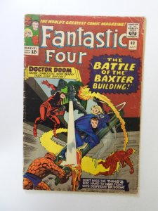 Fantastic Four #40 (1965) GD+ condition