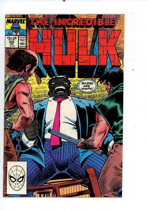 The Incredible Hulk #356 (1989) Hulk Marvel Comics