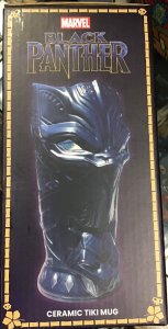 Mondo Marvel Black Panther Ceramic Tiki Mug PREVIEWS EXCLUSIVE