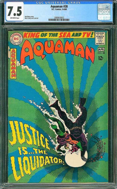 Aquaman #38 (DC, 1968) CGC 7.5