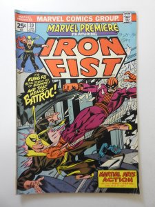 Marvel Premiere #20 (1975) VG Condition! MVS intact! Moisture stain