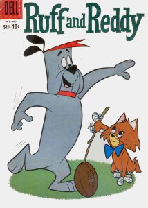 Ruff and Reddy #7 GD ; Dell | low grade comic October 1960 Football All Ages