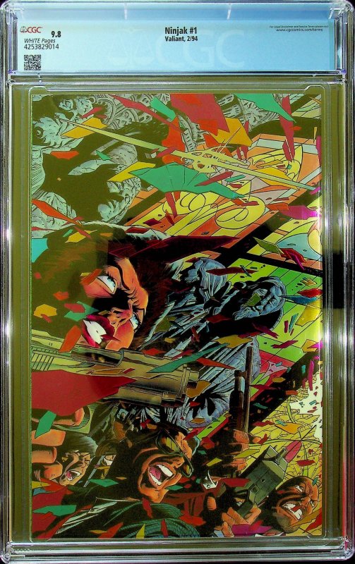 Ninjak #1 (1994) - CGC 9.8 - Cert #4253829014