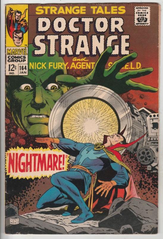 Strange Tales #164 (Jan-68) VG/FN Affordable-Grade Nick Fury, Dr. Strange