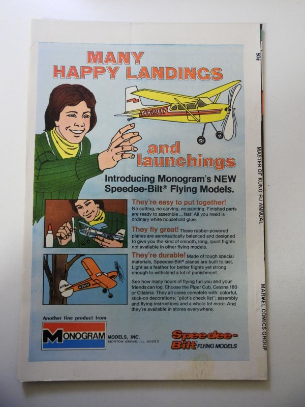 Master of Kung Fu Annual (1976) FN- Condition