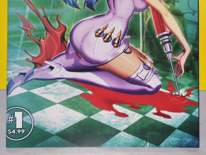 Darkstalkers Morrigan #1 Genzoman 1:5 Variant 2022 Udon