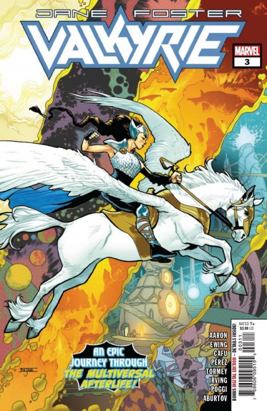 VALKYRIE JANE FOSTER #3 - MARVEL COMICS - Jason Aaron & Al Ewing - 2019 - Movie?