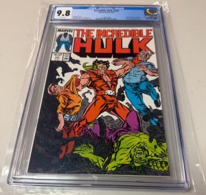 Incredible Hulk # 330 CGC Graded 9.8 Marvel Comic Book Todd McFarlane Art JH30