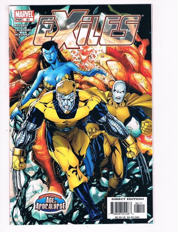 Exiles # 61 NM Marvel Comic Books X-Men Wolverine Magneto Storm S92