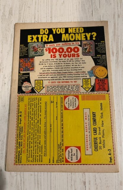 The Amazing Spider-Man #106 (1972)squash goes the spider foxing/ brownign