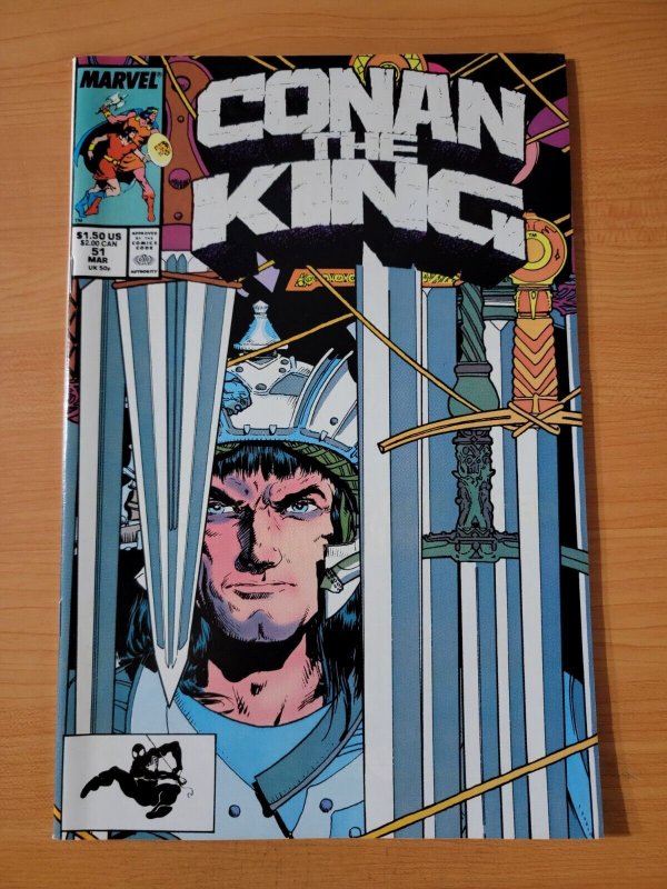 Conan The King #51 Direct Market Edition ~ NEAR MINT NM ~ 1989 Marvel Comics