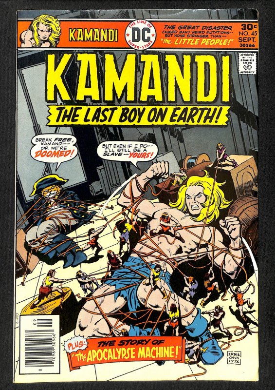 Kamandi, The Last Boy on Earth #45 (1976)