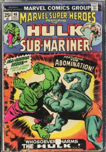 Marvel Super-Heroes #46 (1974) Hulk