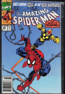 The Amazing Spider-Man #352 Newsstand Edition (1991) Spider-Man